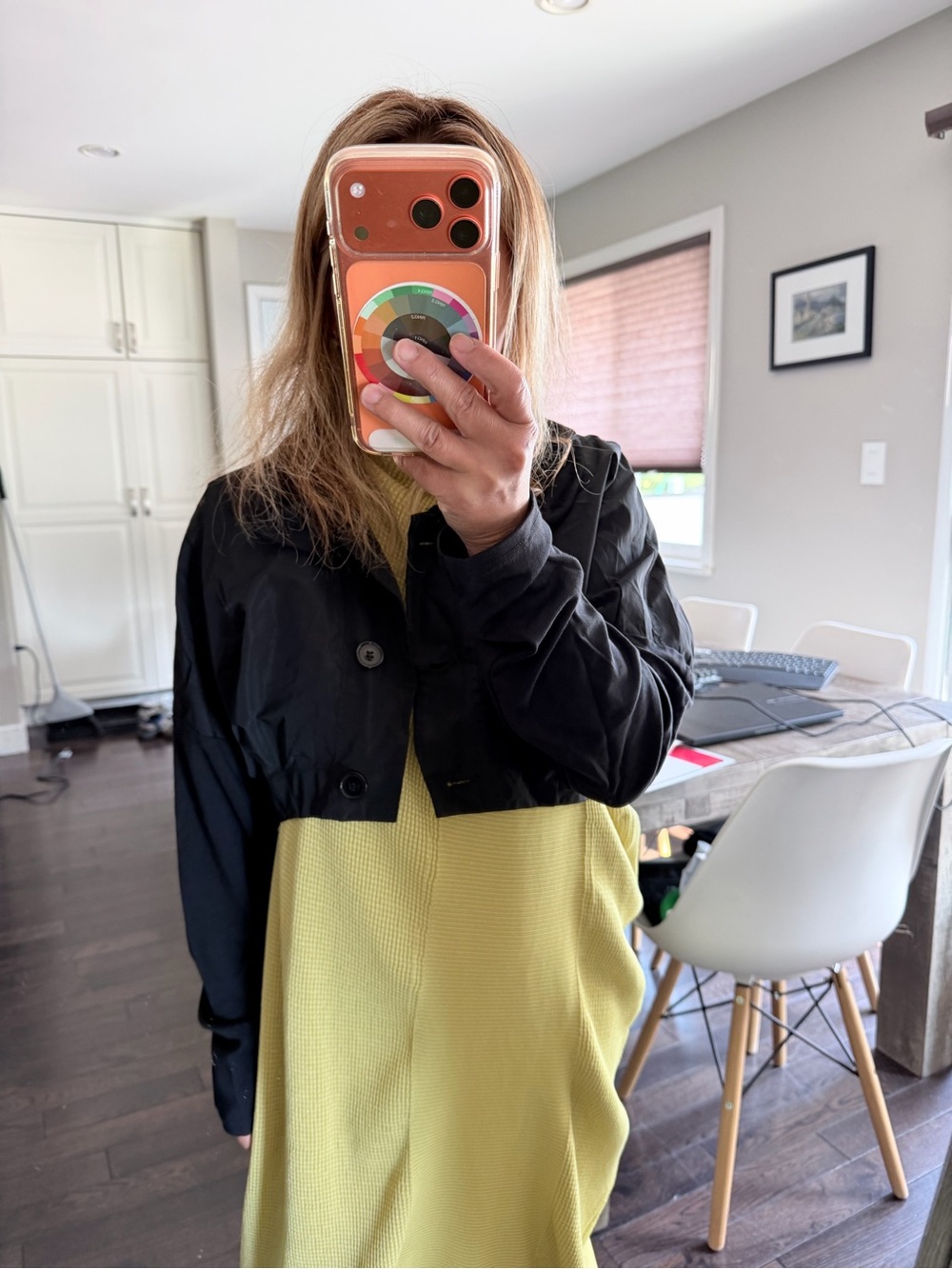 Tara Va cropped jacket in L